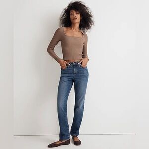 MADEWELL The Perfect Vintage Denim Tapered Leg Jeans Size 28 NWT